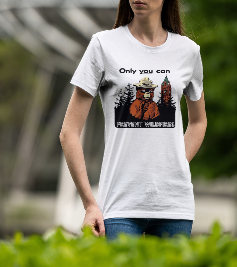 Only You Can Prevent Wildfires Smokey Bear X Montana Collaboration T-Shirt