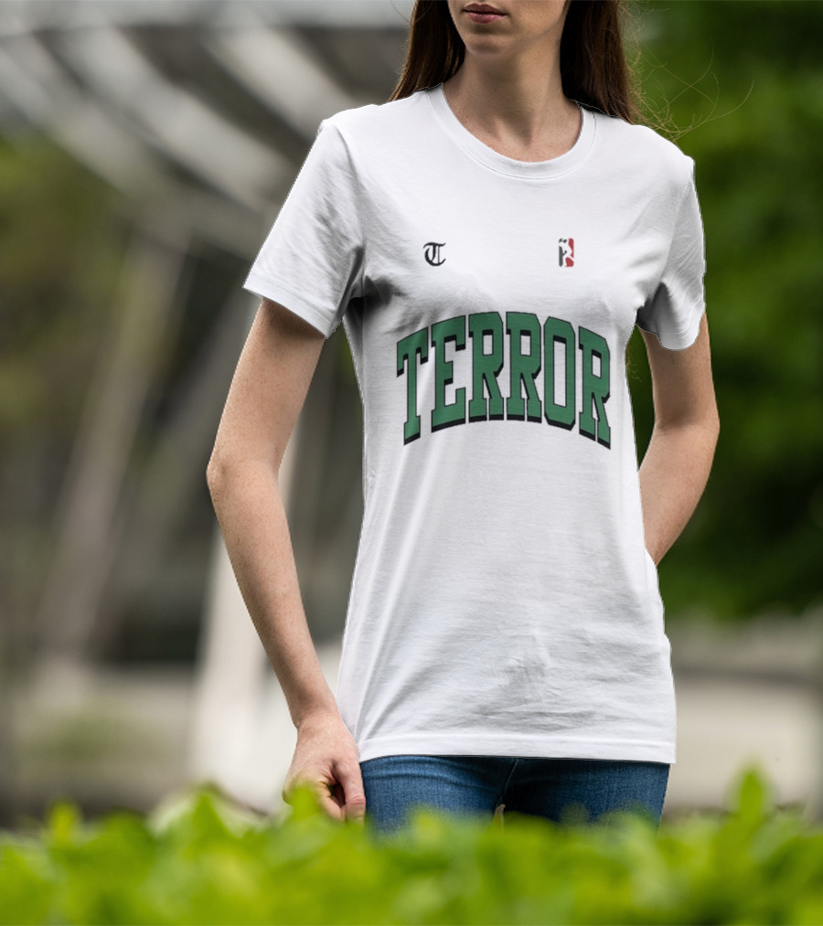 Terror Still Suffer Basketball Iconic Streetwear Scary T-Shirt