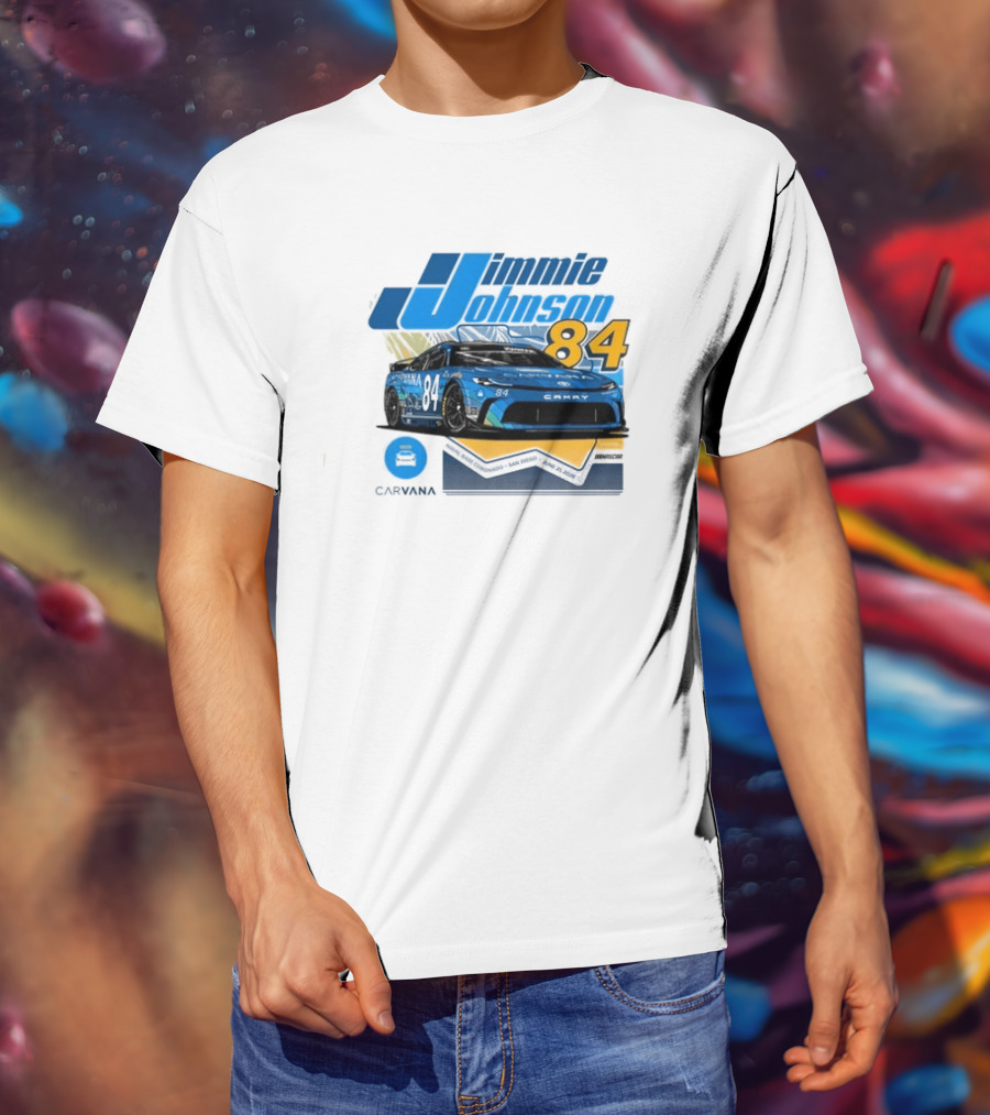 Jimmie Johnson 84 Carvana San Diego Paint Scheme 2026 T-Shirt