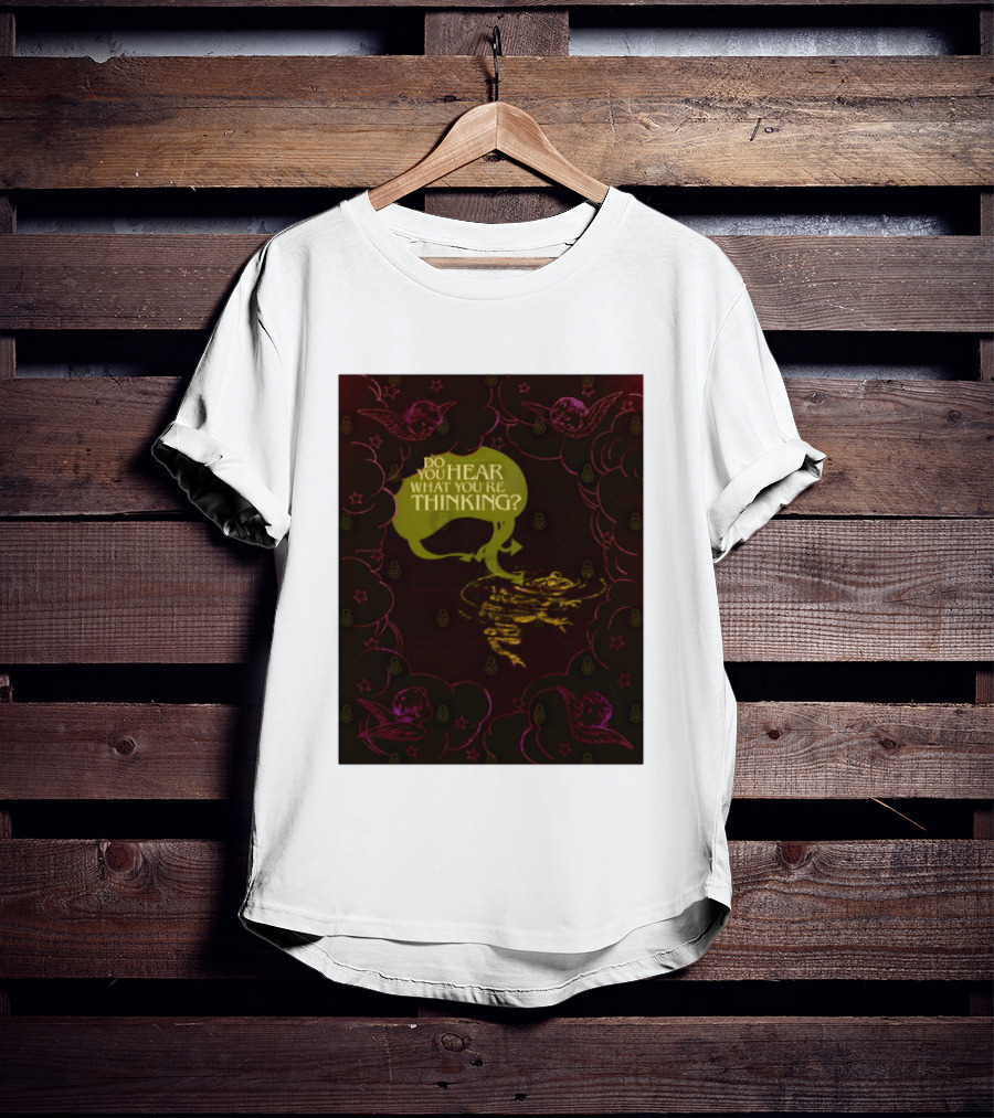 Cherub Angels Do You Hear What You're Thinking Celestial Reflection T-Shirt