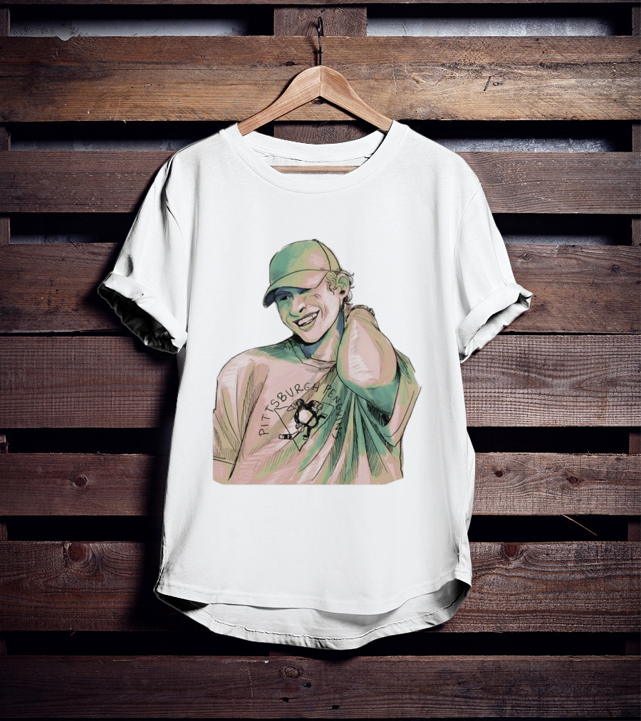 Sidney Crosby Pittsburgh Penguins Hockey Team Player T-Shirt