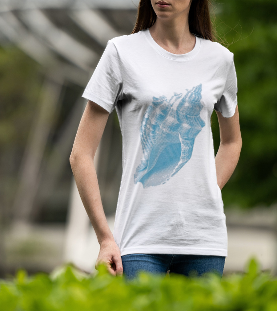 Sonder Haus Ocean Blue Conch T-Shirt