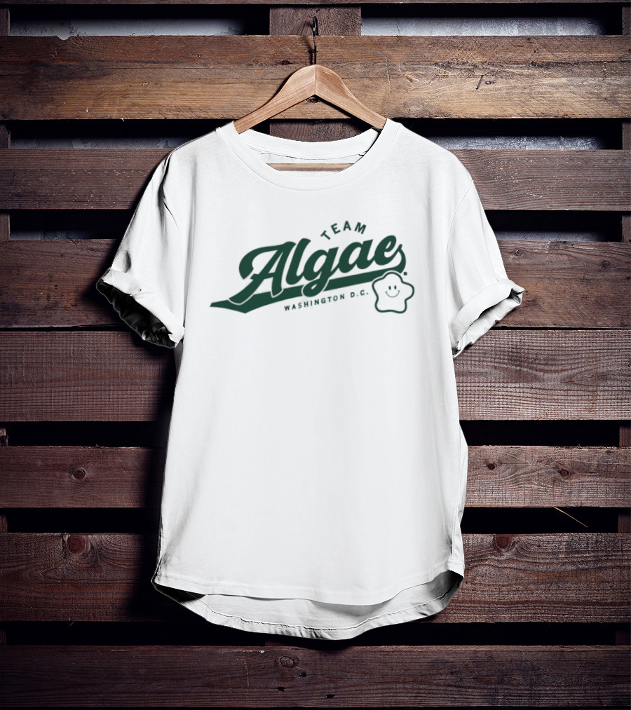 Team Algae Washington D.C. Smiley Face T-Shirt