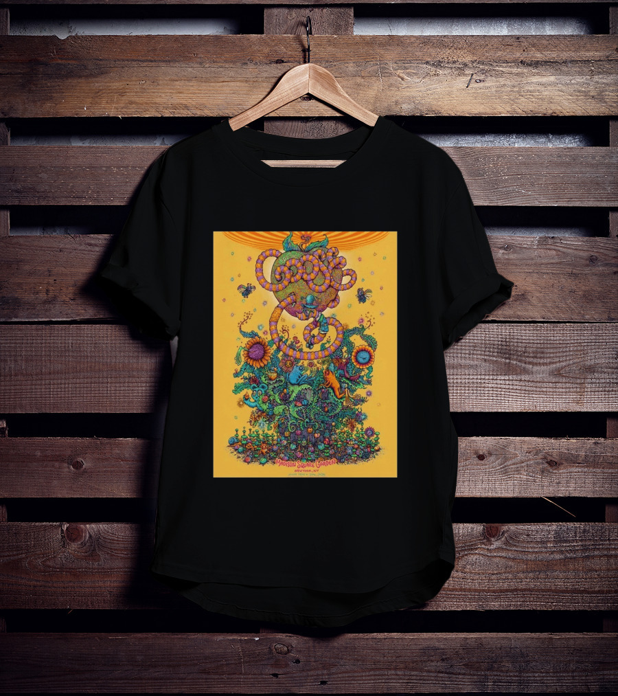 Goose Madison Square Garden New York June 19 And 20 2026 Event Psychedelic Floral T-Shirt