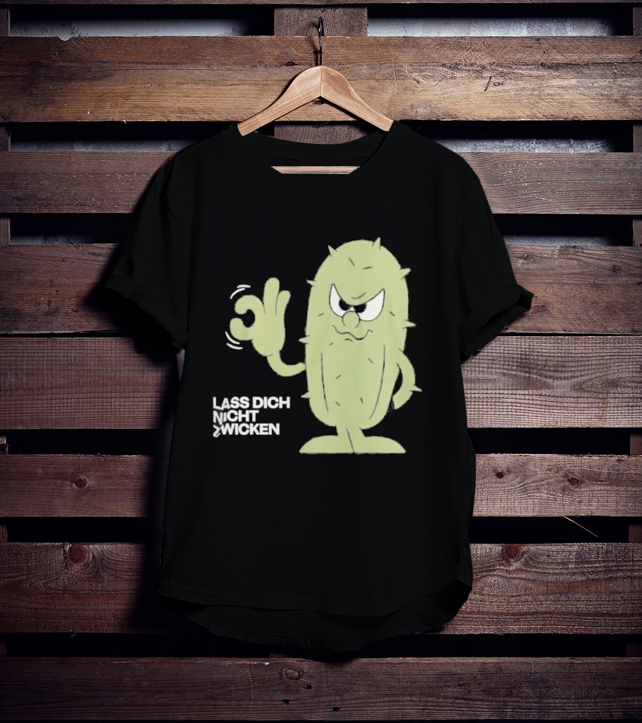Lustiger Kaktus Lass Dich Nicht Zwicken T-Shirt
