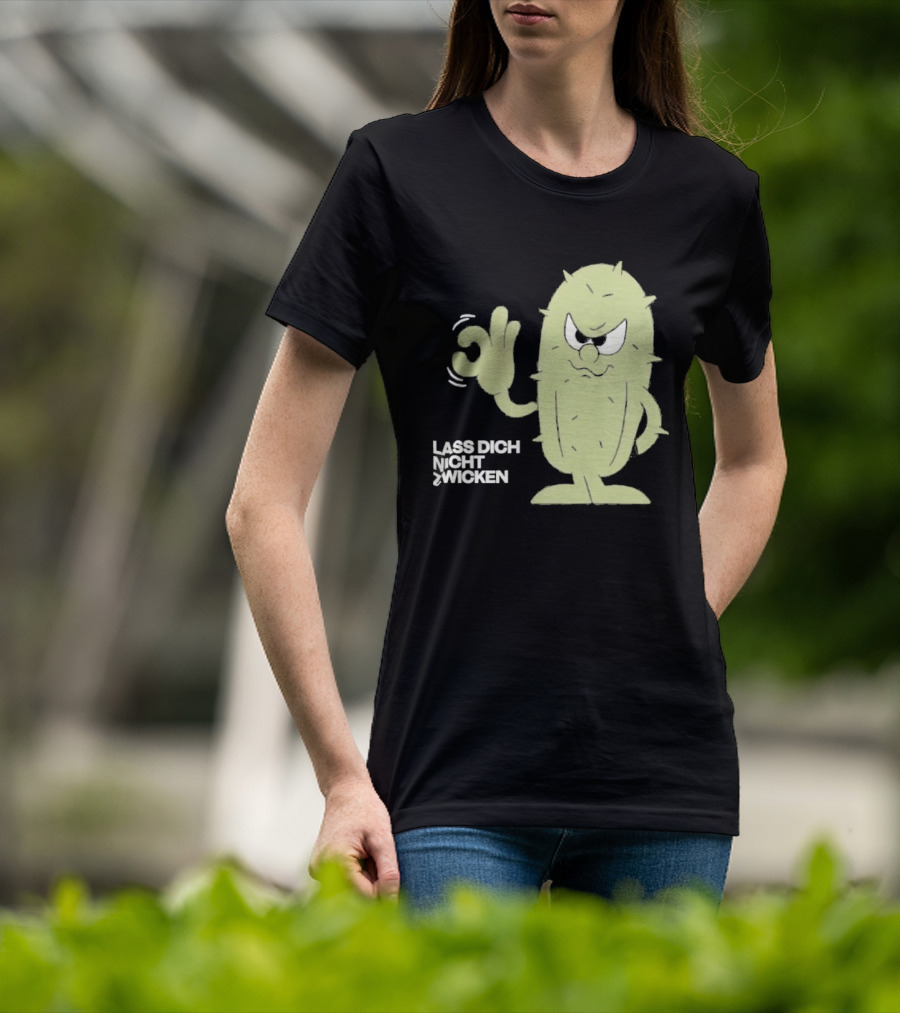 Lustiger Kaktus Lass Dich Nicht Zwicken T-Shirt