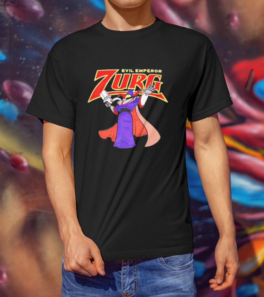 Disney Pixar Toy Story Evil Emperor Zurg Mesh Jersey Zurg Costume Villain Dress Up T-Shirt