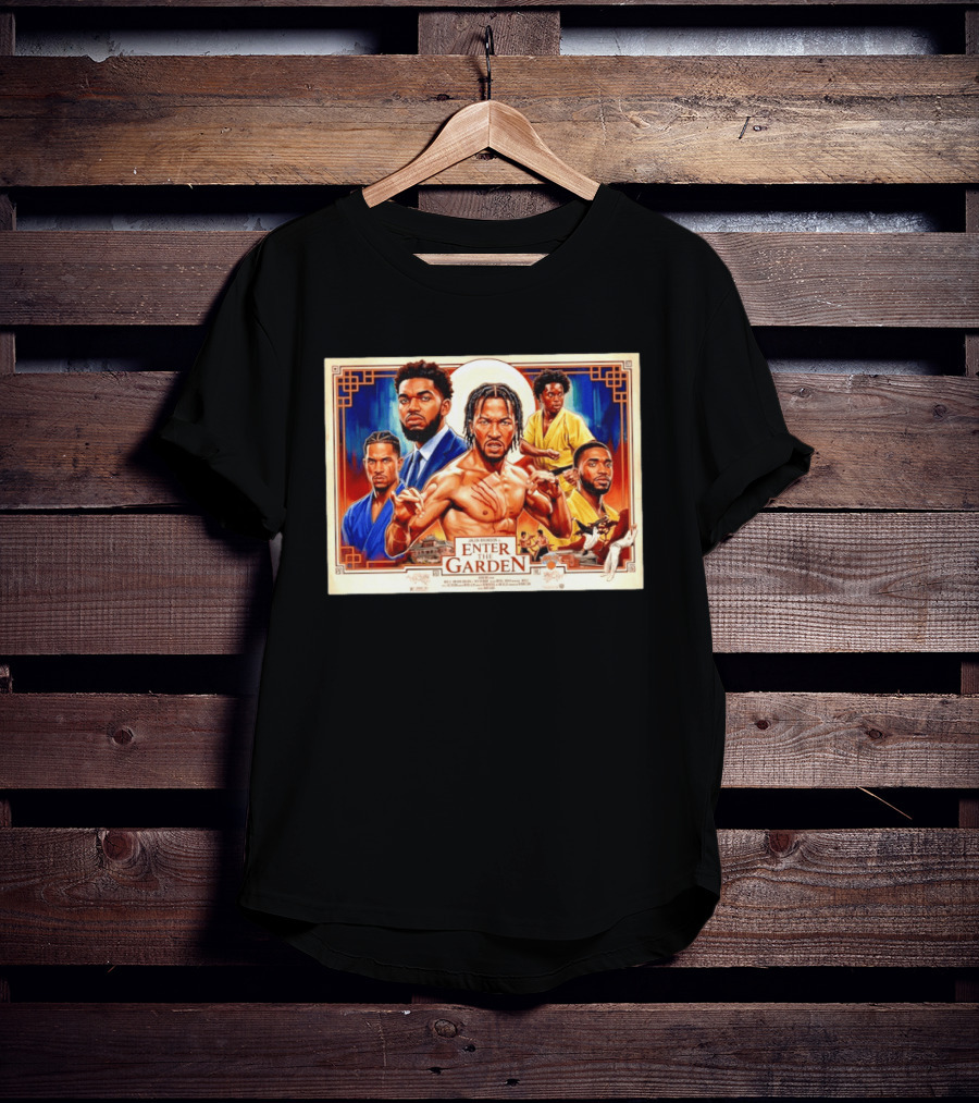 Jalen Brunson Enter The Garden Movie Martial Arts T-Shirt