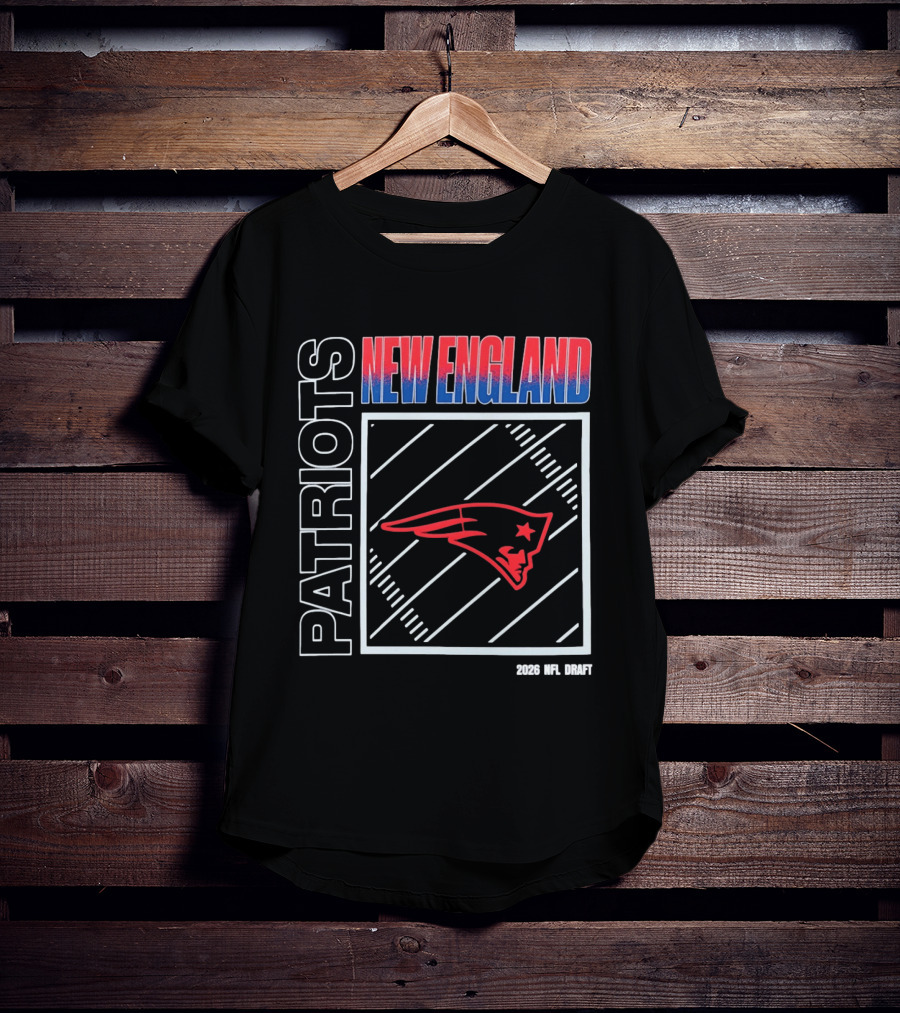New England Patriots 2026 NFL Draft T-Shirt