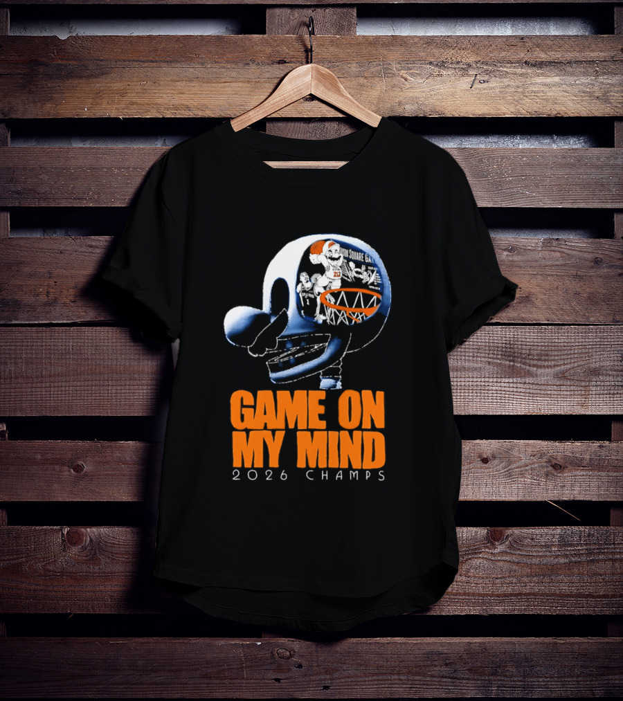 NY Knicks Mario Game On My Mind 2026 Champs T-Shirt