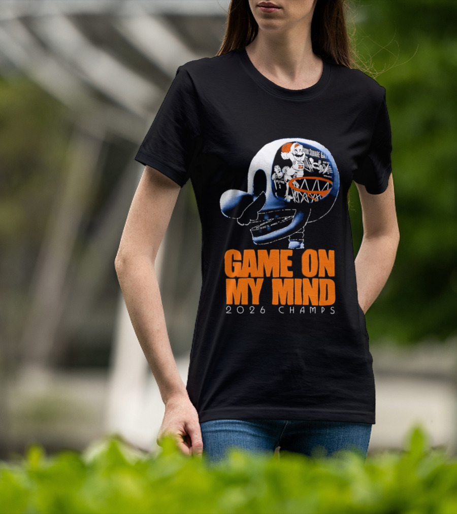 NY Knicks Mario Game On My Mind 2026 Champs T-Shirt