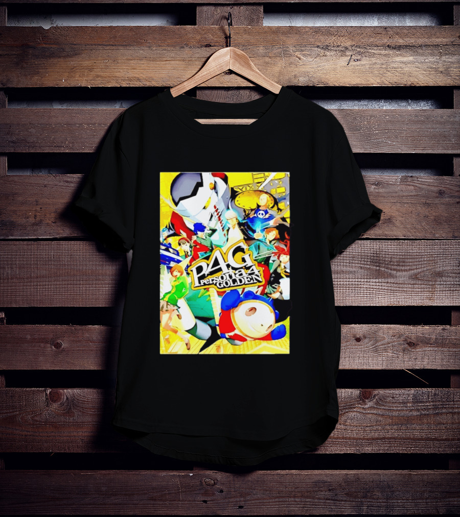 Persona 4 Golden P4G Main Cast Izanagi Teddie Kanji Naoto Chie Yosuke Yukiko Margaret T-Shirt