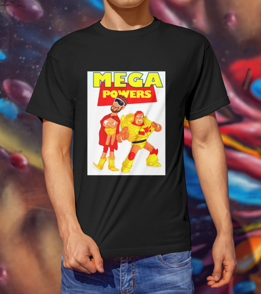 Randy Macho Man Savage Buzz Lightyear Hulk Hogan Toy Story WWE Mega Powers T-Shirt
