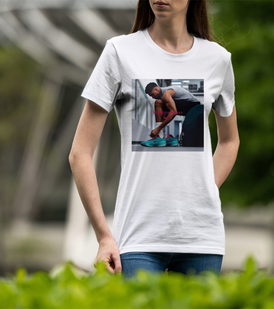 Nike Giannis Antetokounmpo Welcome To South Beach Milwaukee Bucks T-Shirt