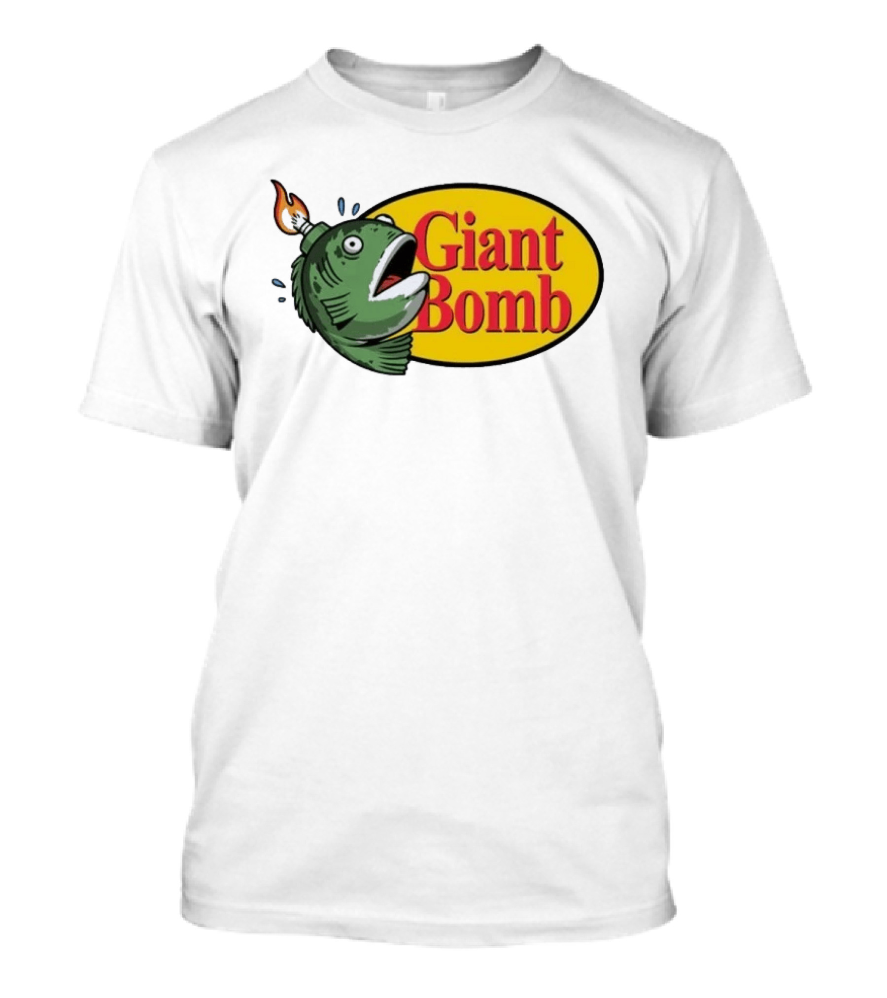 Giant Bomb Fish With Explosive Head T-Shirt