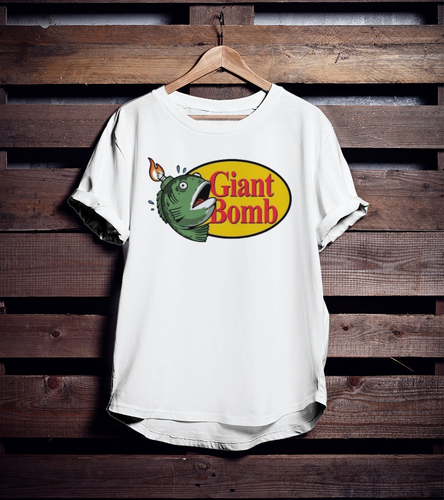 Giant Bomb Fish With Explosive Head T-Shirt