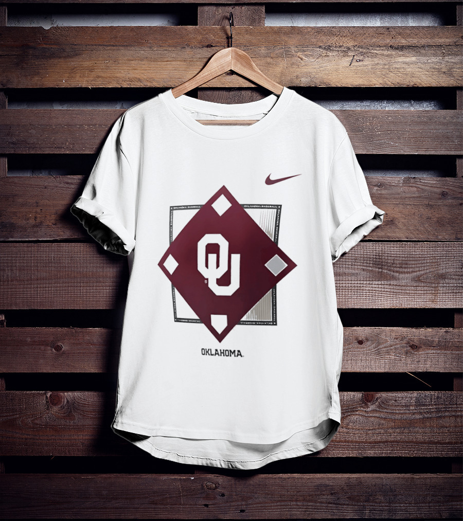 Nike Oklahoma Sooners OU Baseball Diamond T-Shirt