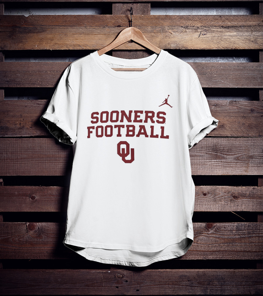 Oklahoma Sooners Football OU Jordan Brand T-Shirt