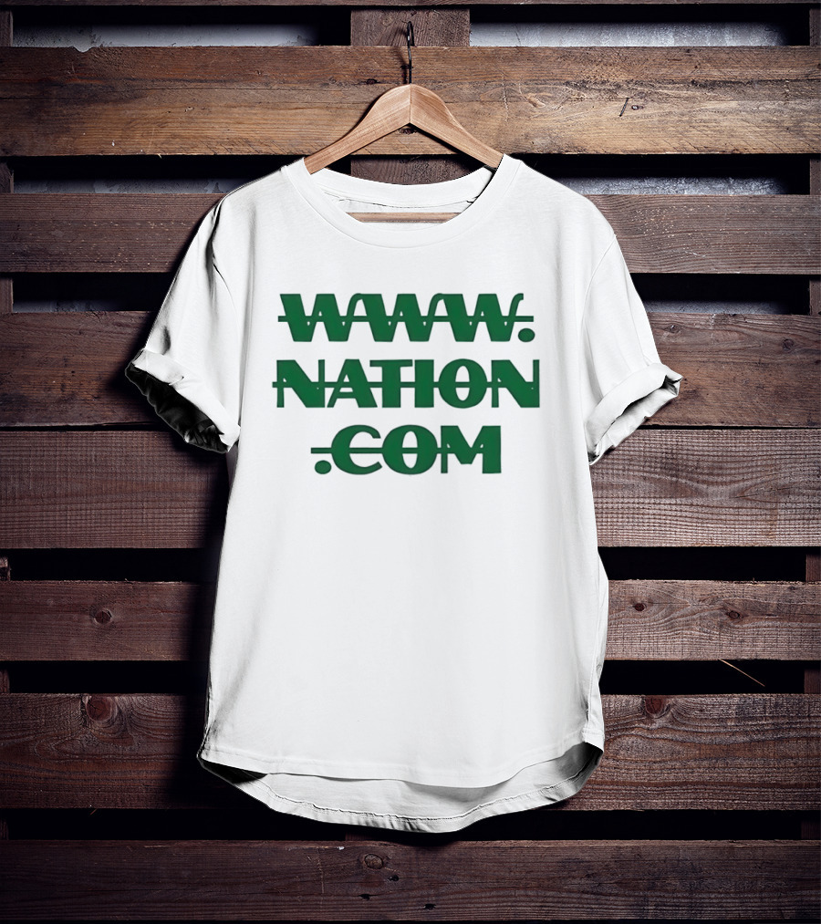 WWW Nation Com Internet Iconic Web T-Shirt