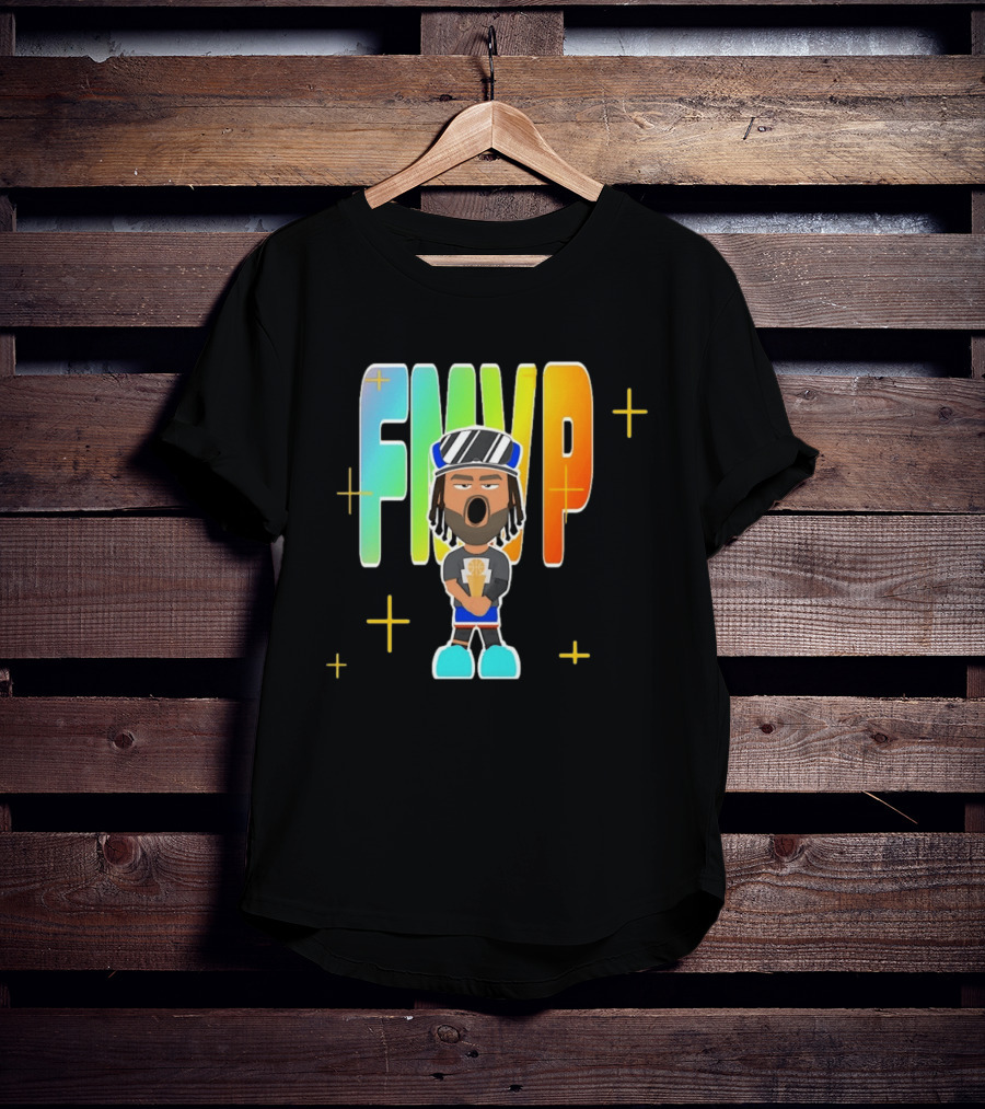 FMVP Jalen Brunson Cartoon New York Knicks 2026 Champs T-Shirt