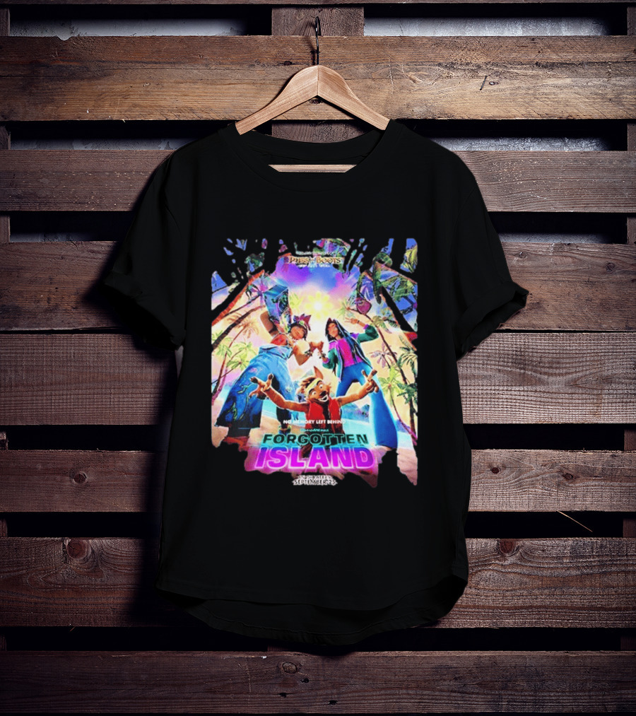 DreamWorks Puss In Boots Forgotten Island No Memory Left Behind In Theaters September 25 2026 T-Shirt
