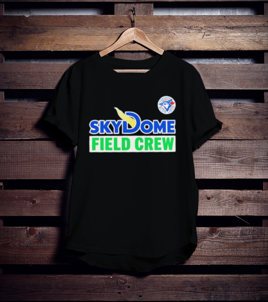 Toronto Blue Jays SkyDome Field Crew Retro Baseball Fan T-Shirt