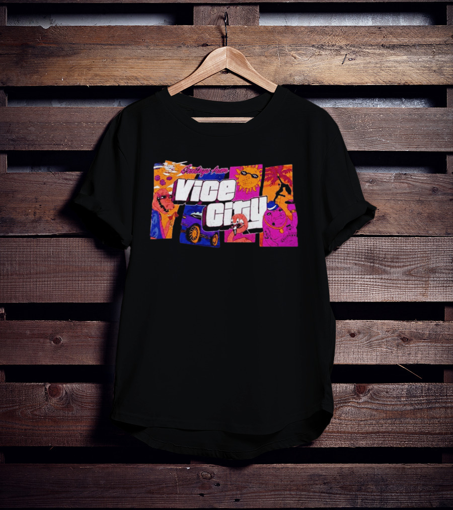 Greetings From Vice City Grand Theft Auto VI GTA 6 Lucia T-Shirt