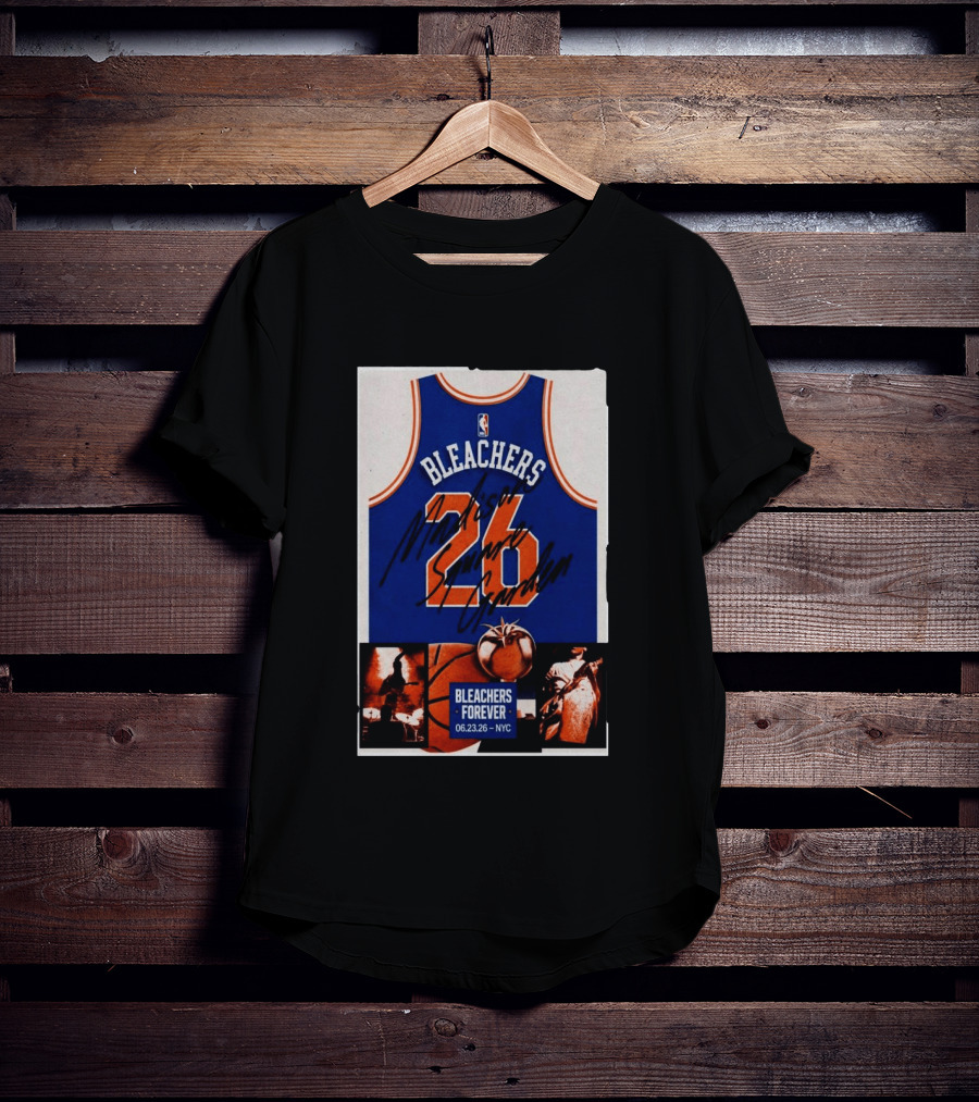 Bleachers Forever 26 Madison Square Garden NYC 06.23.26 NBA T-Shirt