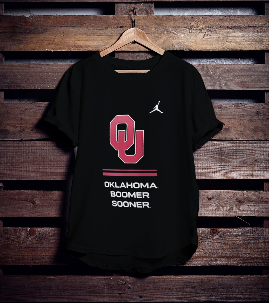 Oklahoma Sooners OU Boomer Jumpman T-Shirt