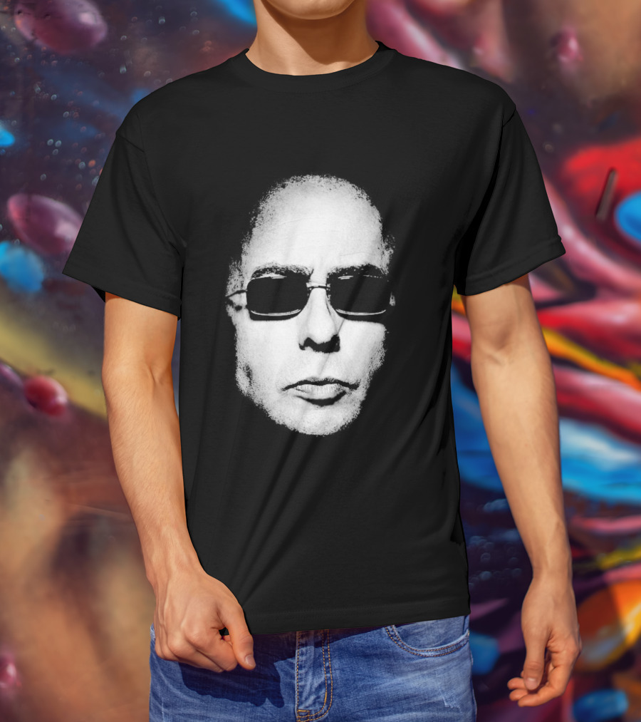 Indio Solari Redonditos De Ricota Bald Sunglasses Face T-Shirt
