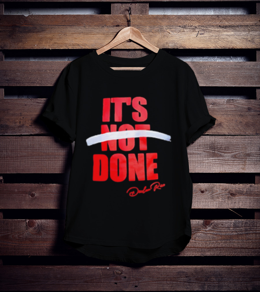 Declan Rice Arsenal FC Premier League Its Not Done T-Shirt
