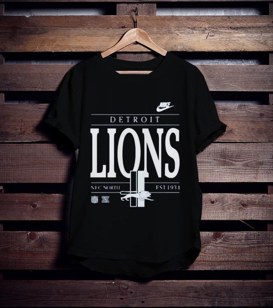 Nike Detroit Lions NFC North Est 1934 NFL T-Shirt