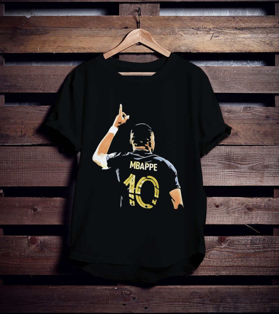 Kylian Mbappe France Number 10 MBAPPE Soccer Football Fan Gear T-Shirt