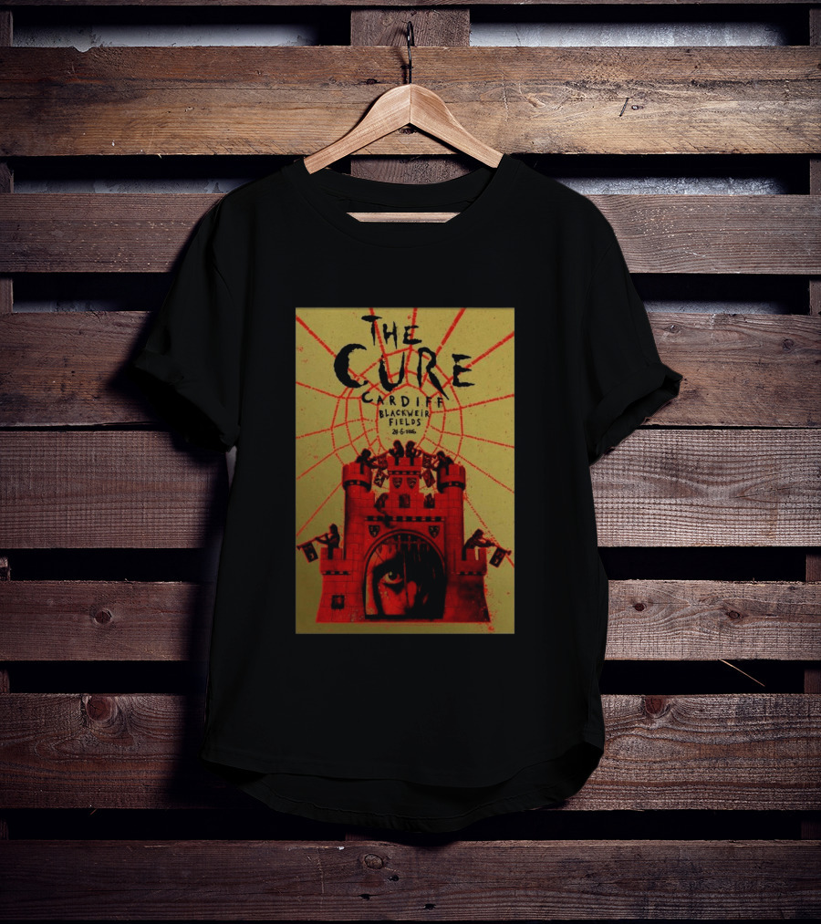 The Cure Cardiff Blackweir Fields 24 6 2026 T-Shirt