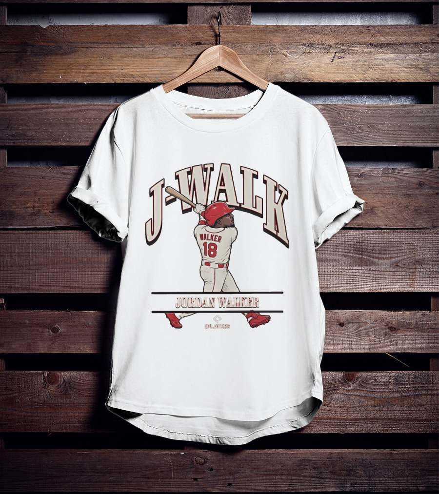 St. Louis Cardinals J Walk Jordan Walker Baseball Player T-Shirt