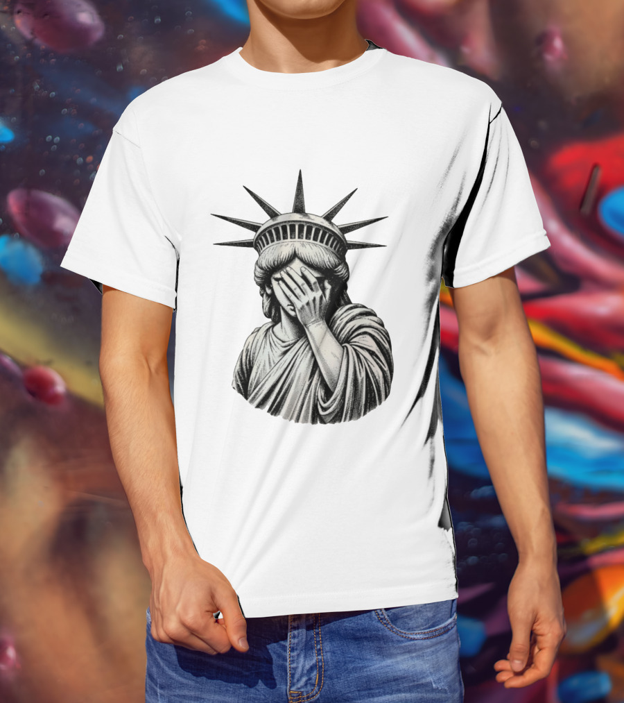 The State Of Things Statue Of Liberty Facepalm T-Shirt
