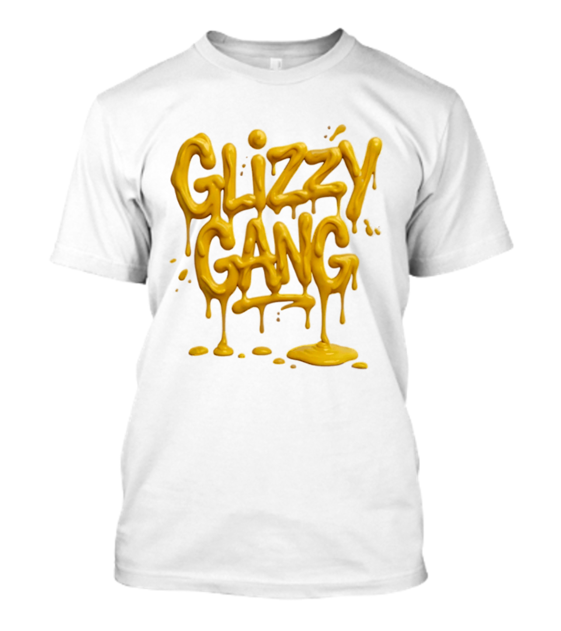 Glizzy Gang Mustard Drip T-Shirt