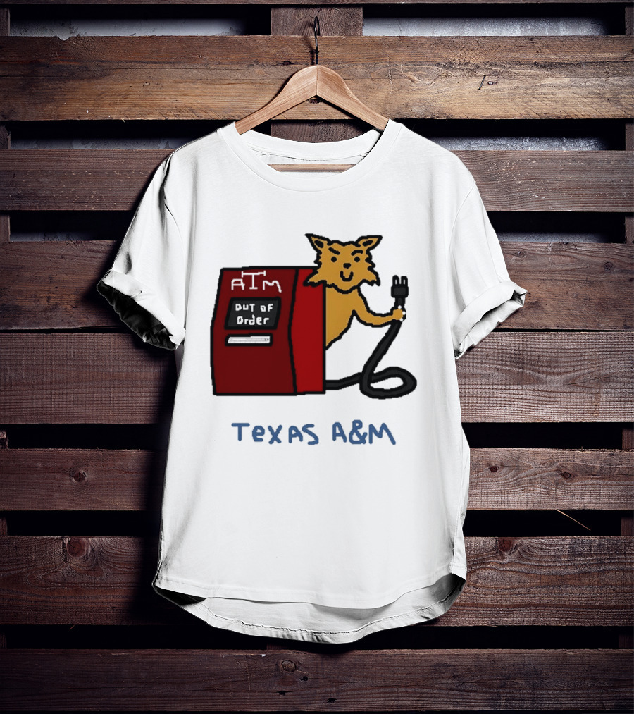 Kentucky Wildcats Vs Texas A&M Basketball SEC 2026 ATM Out Of Order T-Shirt