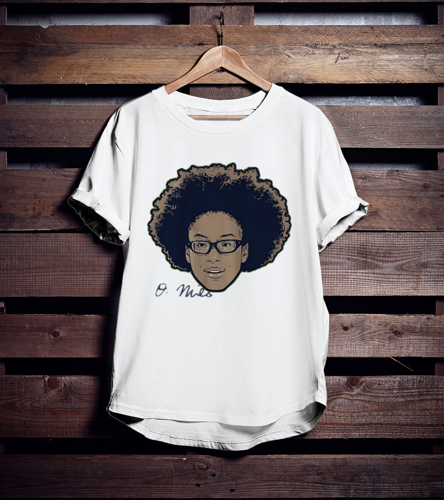 Olivia Miles Swag Afro Head WNBA Minnesota Lynx T-Shirt