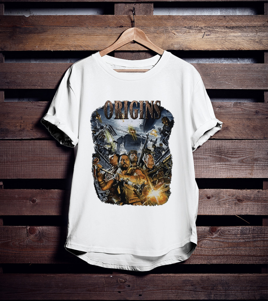 Origins Call Of Duty Zombies Tank Dempsey Nikolai Belinski Takeo Masaki Edward Battle Scene T-Shirt