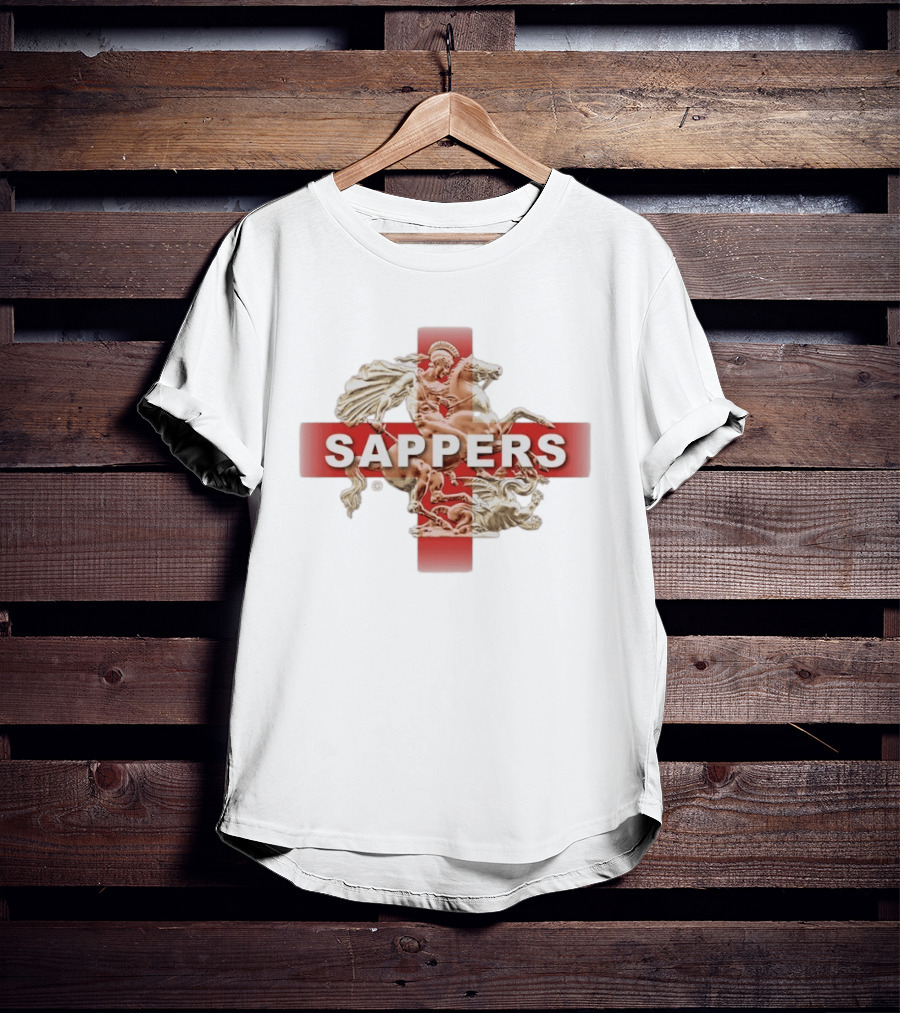 Sappers St George Dragon British Army T-Shirt