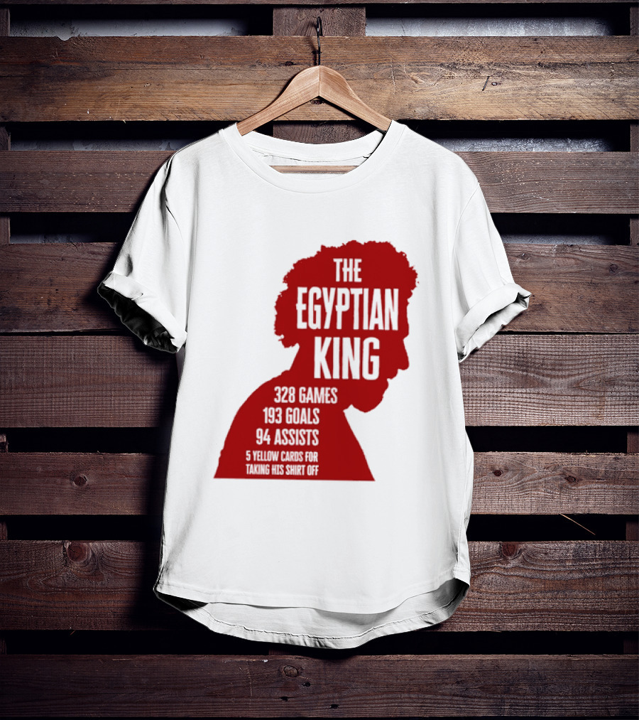 The Egyptian King Mohamed Salah 328 Games 159 Goals 94 Assists Liverpool FC Stats T-Shirt