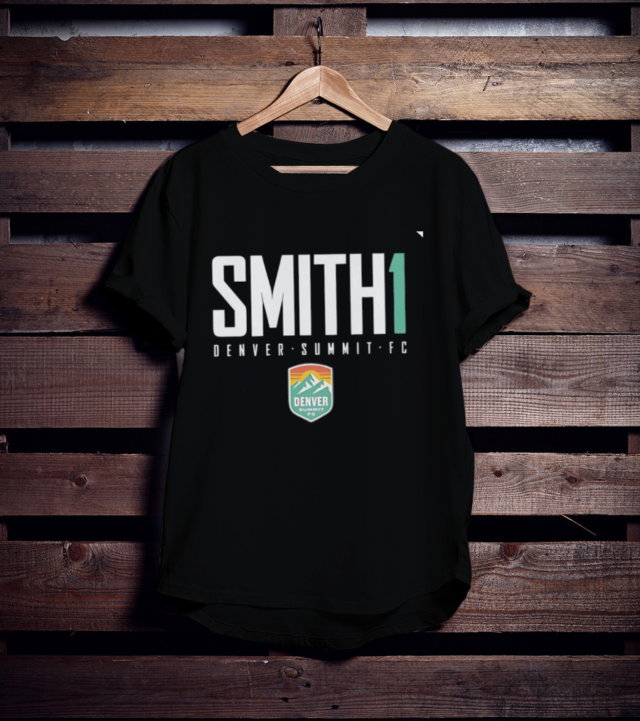 Denver Summit FC Smith 1 Elite Name And Number T-Shirt