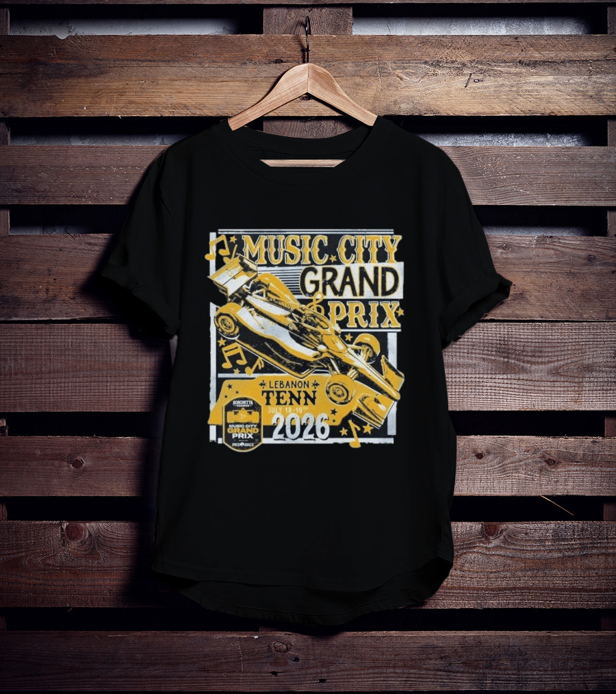 Borchetta Bourbon Music City Grand Prix Onlybulls Lebanon Tenn July 17 19 2026 T-Shirt