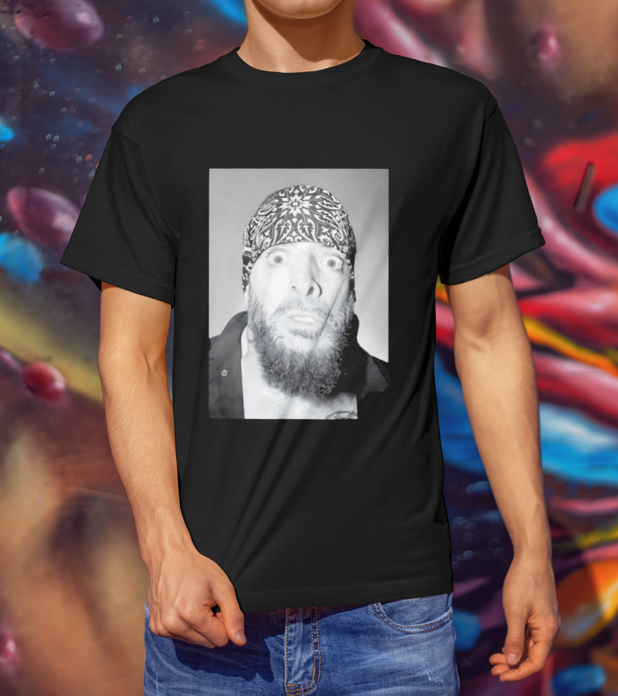 Mark Briscoe Yearbook Photo Bandana T-Shirt