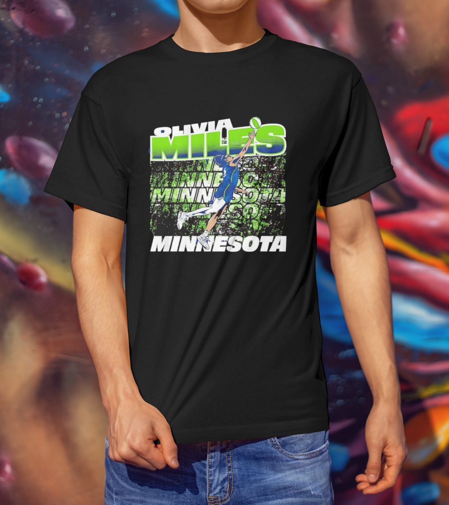 Olivia Miles Minnesota Basketball Street T-Shirt