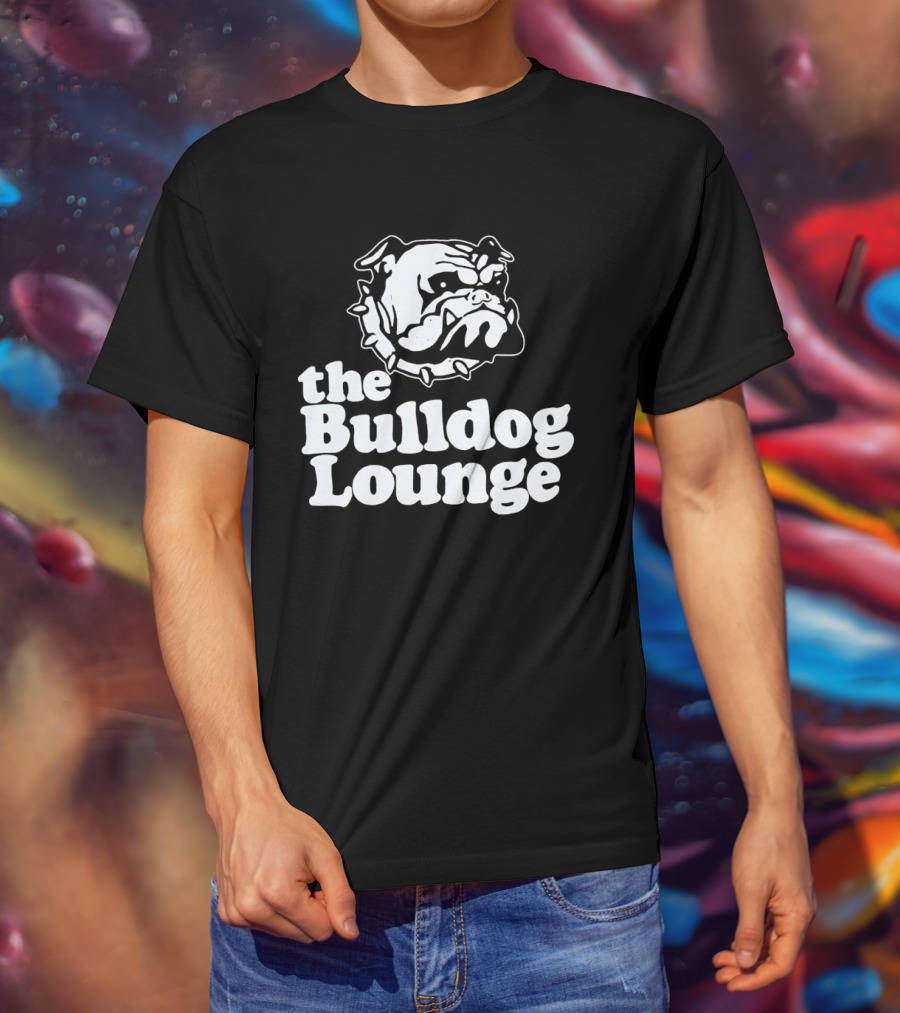 The Bulldog Lounge Classic Bulldog Head T-Shirt