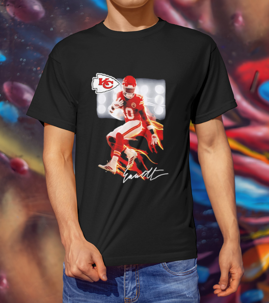 Kansas City Chiefs Emmett Johnson Rookie Legacy KC Football T-Shirt