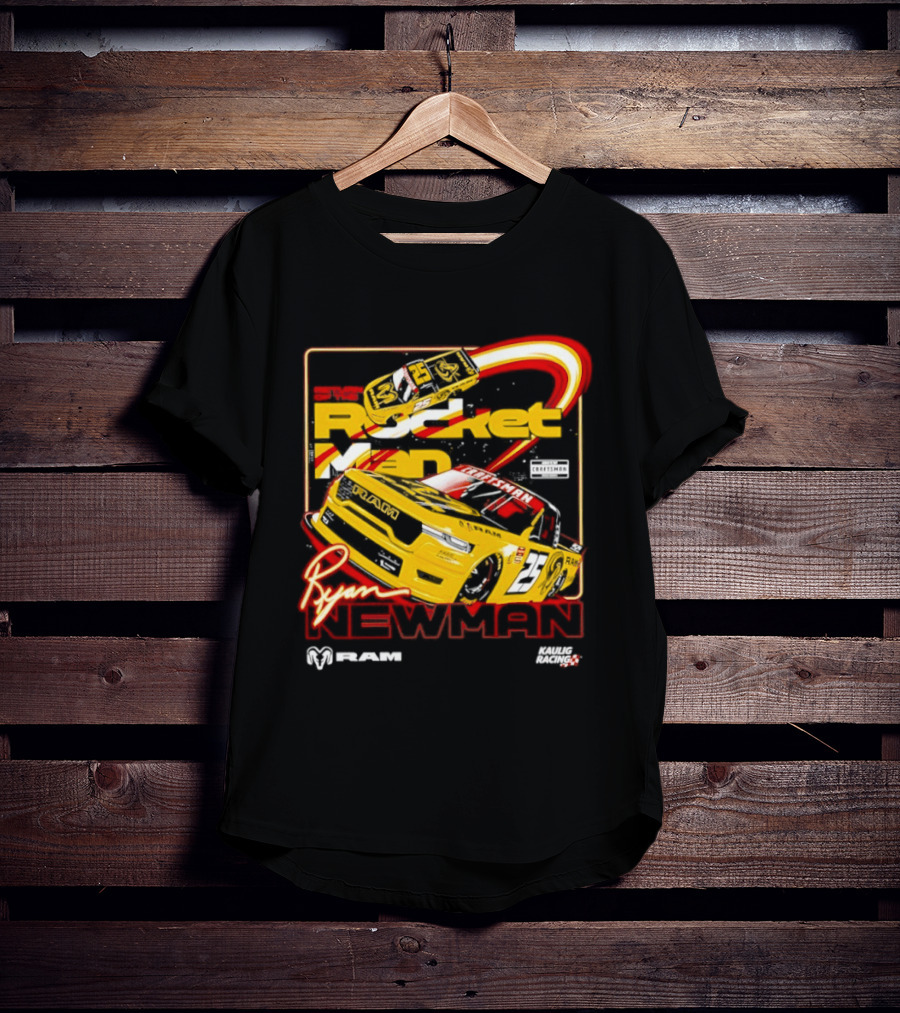 Ryan Newman Rocket Man 25 Kaulig Racing Ram NASCAR T-Shirt