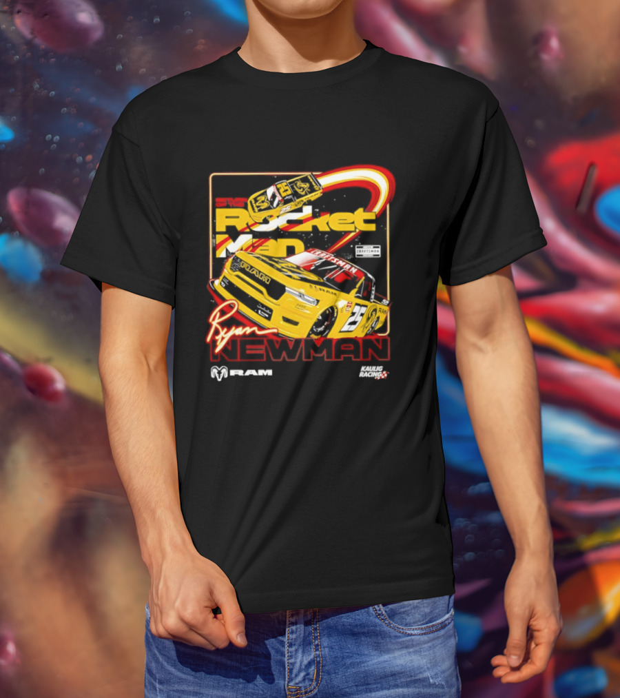 Ryan Newman Rocket Man 25 Kaulig Racing Ram NASCAR T-Shirt